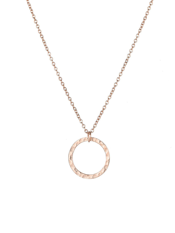 LUXE Organic Open Circle Necklace Jasmine's Boutique Australia