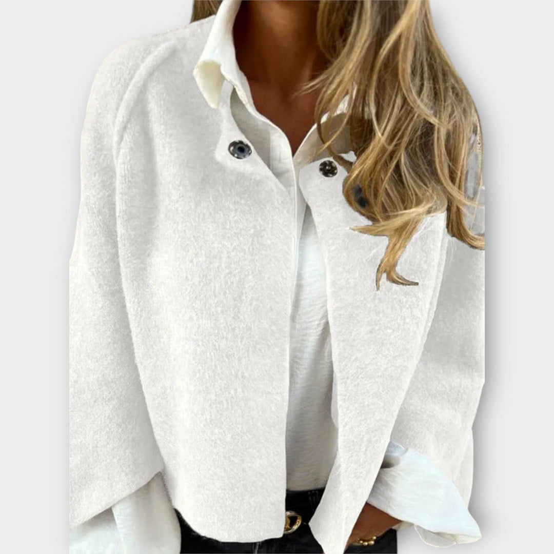 Elegant Cardigan with Minimal Design Liora Lane Boutique