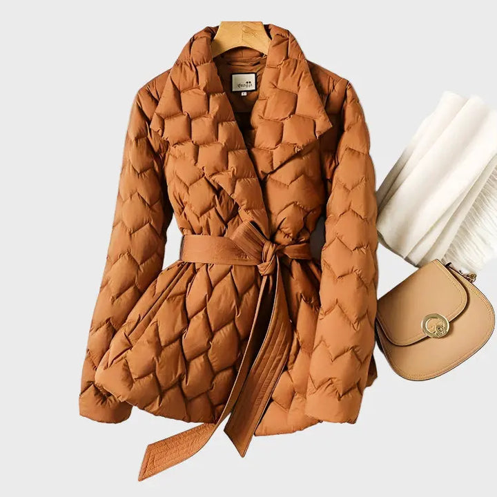 Quilted Belted Puffer Jacket Jasmine's Boutique Australia