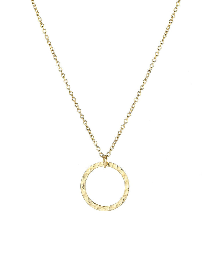 LUXE Organic Open Circle Necklace Jasmine's Boutique Australia