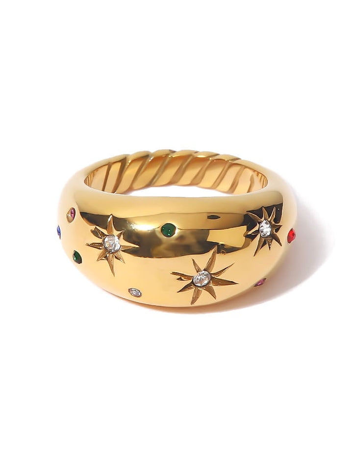 Starry Night Dome Ring Jasmine's Boutique Australia