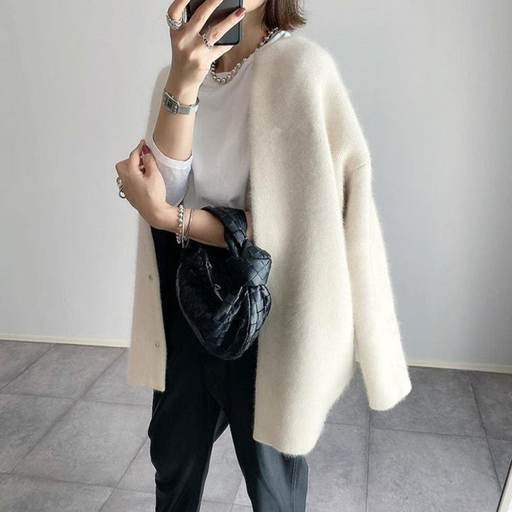 Chloe | Elegant Cashmere Cardigan  Liora Lane Boutique Clothing