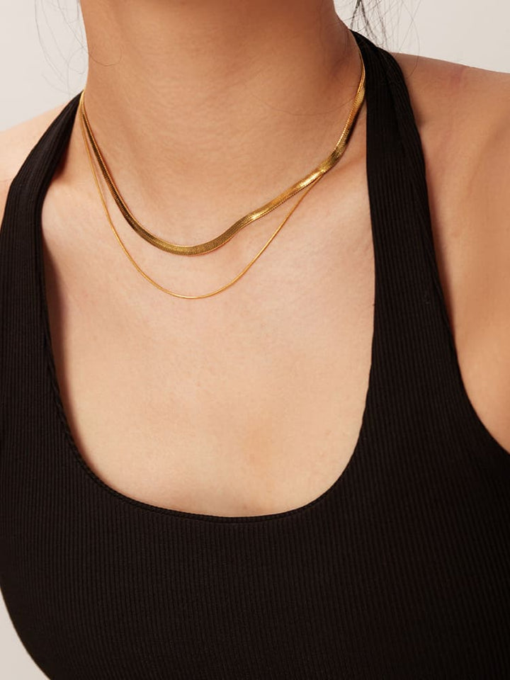 Snake Chain Necklace Jasmine's Boutique Australia