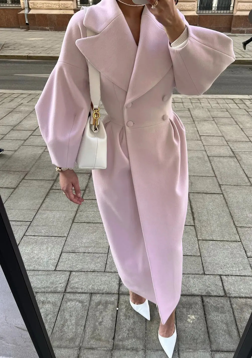 Royal Elegance Belted Maxi Coat Jasmine's Boutique Australia