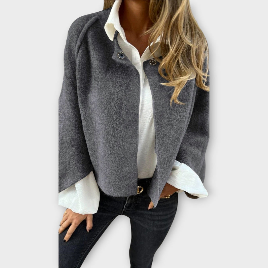 Elegant Cardigan with Minimal Design Liora Lane Boutique