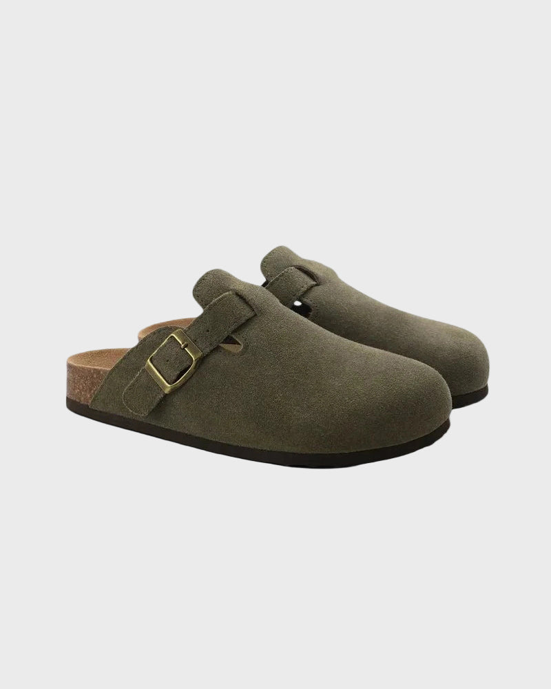 Heritage Suede Comfort Clogs Jasmine's Boutique Australia