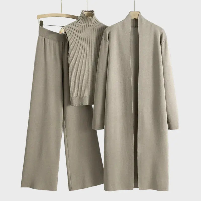 Royal Serenity Three-Piece Knit Set Jasmine's Boutique Australia