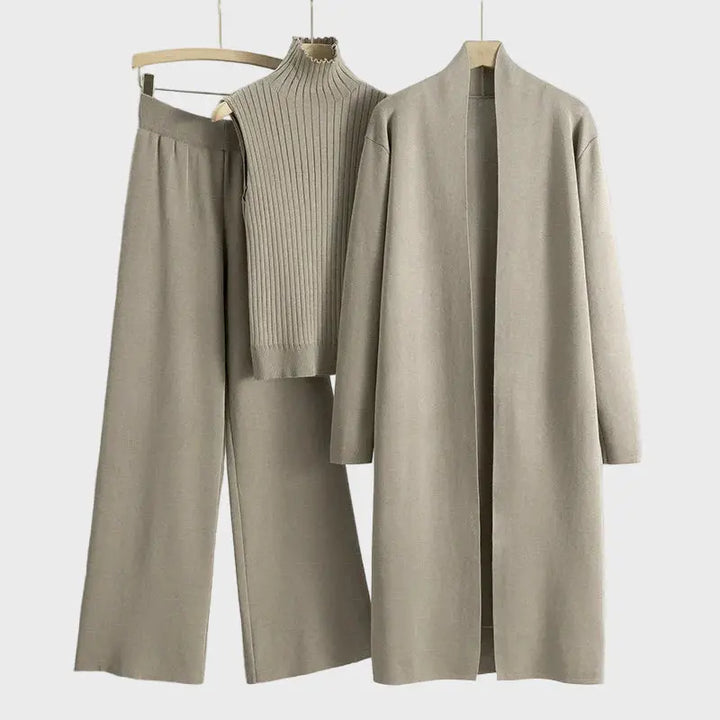 Royal Serenity Three-Piece Knit Set Jasmine's Boutique Australia