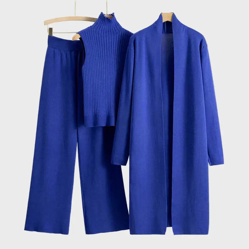 Royal Serenity Three-Piece Knit Set Jasmine's Boutique Australia