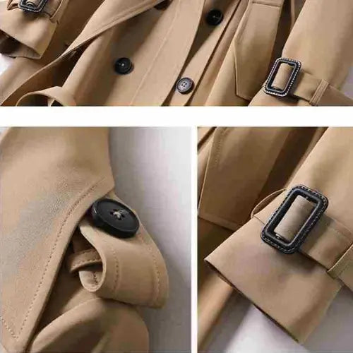 Classic Camel Belted Trench Coat Jasmine's Boutique Australia