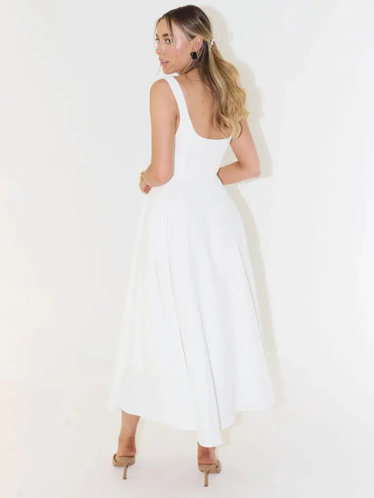 Elegant Midi Dress with Romantic Line Jasmine's Boutique Australia