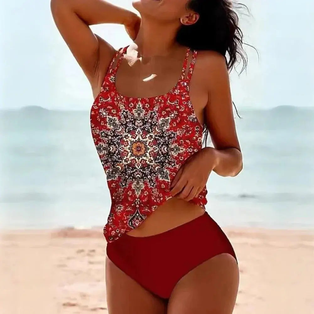 Bohemian Mosaic Tankini Set Jasmine's Boutique Australia