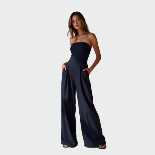 Strapless Wide-Leg Jumpsuit Jasmine's Boutique Australia