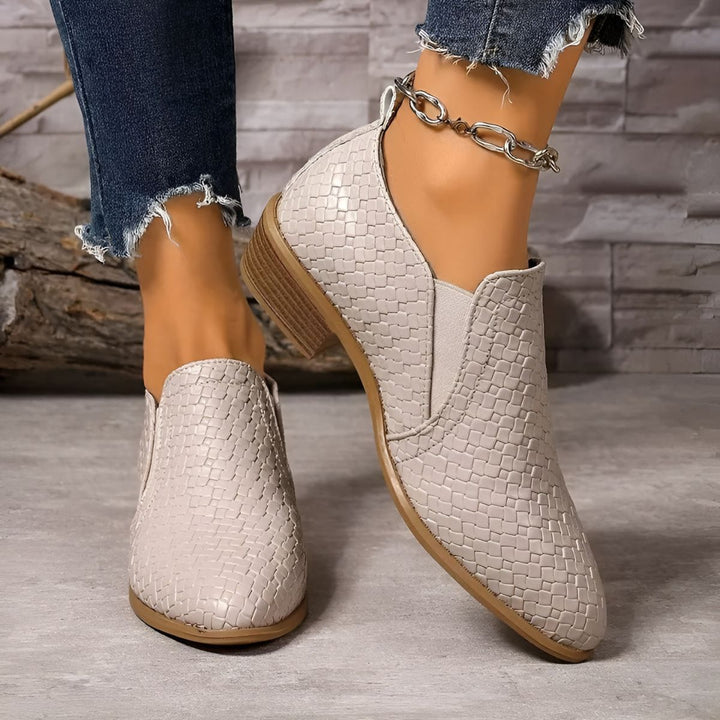 The Aria Woven Luxe Loafers – Midnight Black Jasmine's Boutique Australia