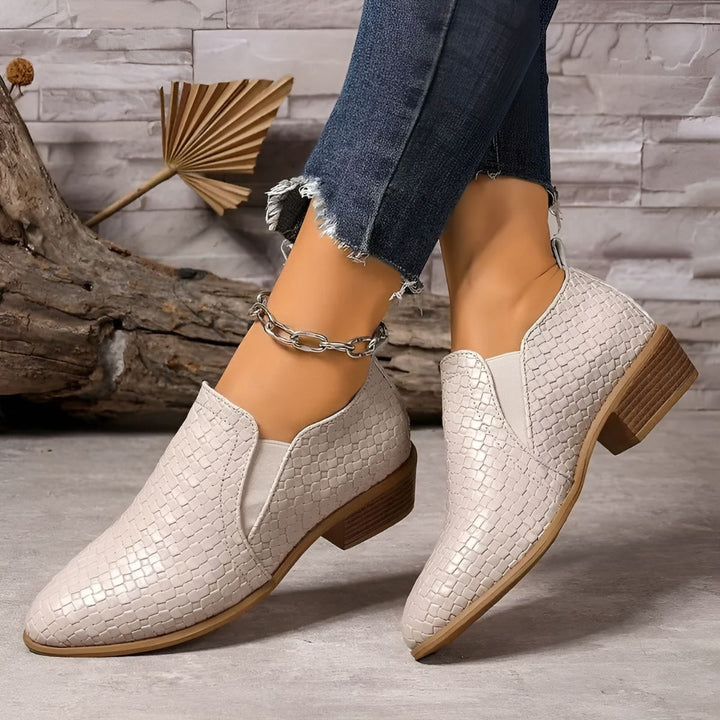 The Aria Woven Luxe Loafers – Midnight Black Jasmine's Boutique Australia