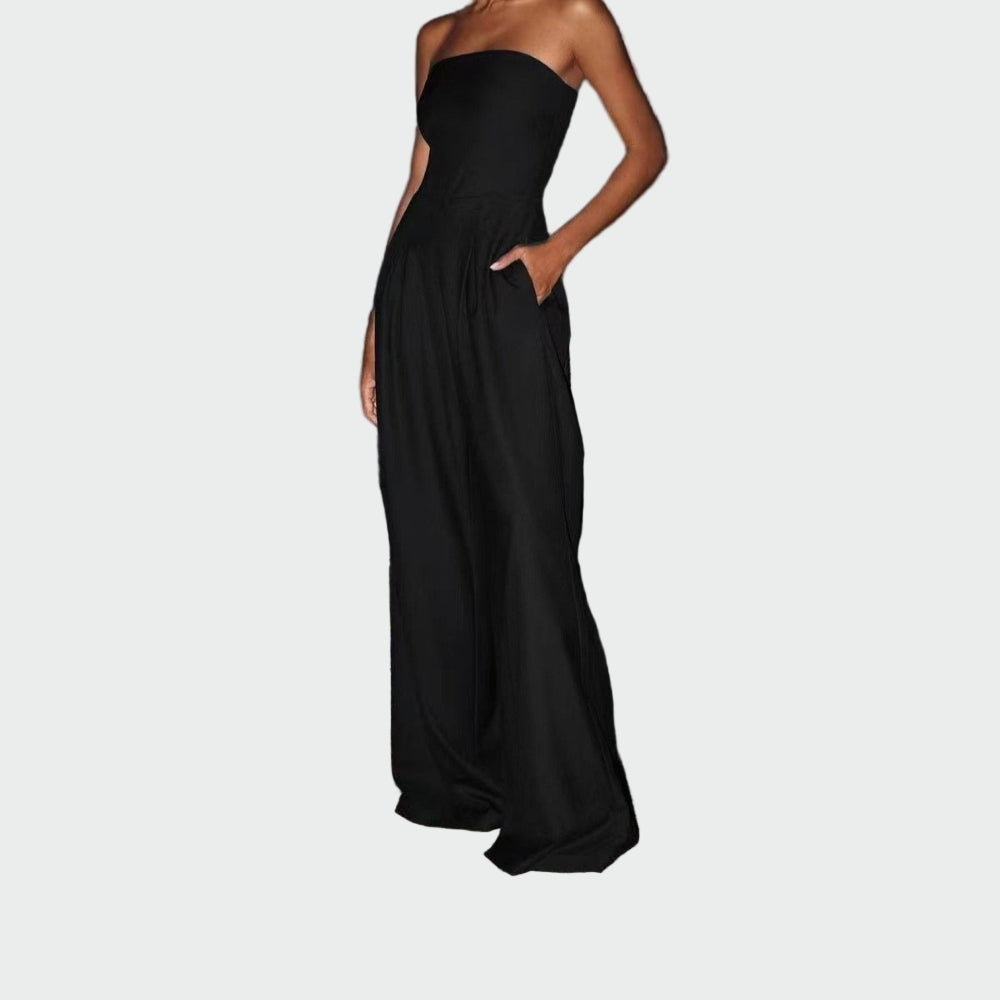 Strapless Wide-Leg Jumpsuit Jasmine's Boutique Australia