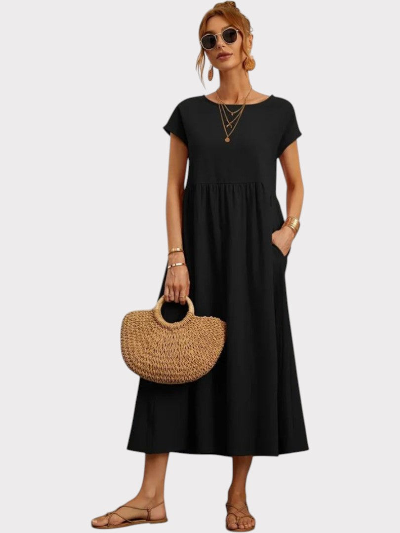Crimson Breeze Midi Dress Jasmine's Boutique Australia