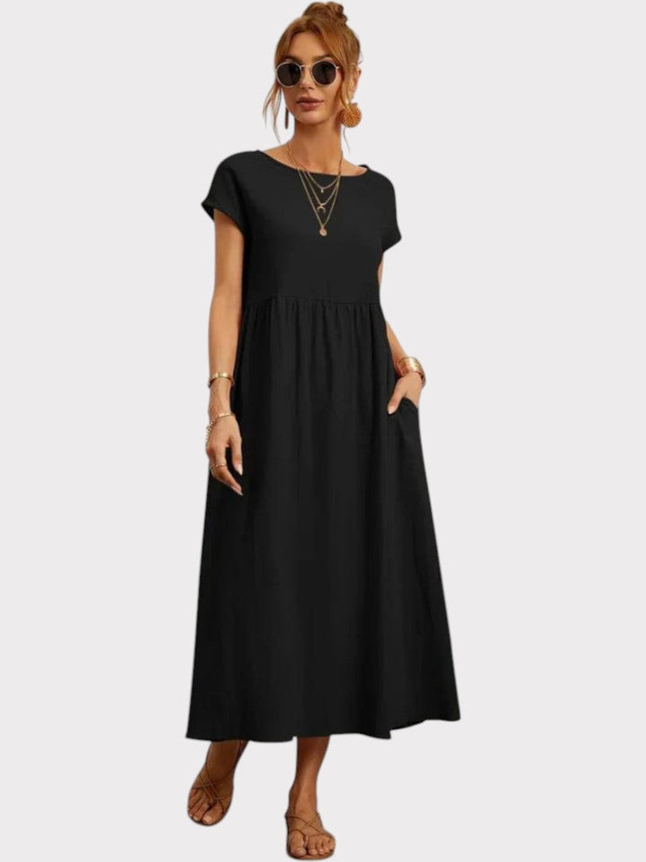 Crimson Breeze Midi Dress Jasmine's Boutique Australia
