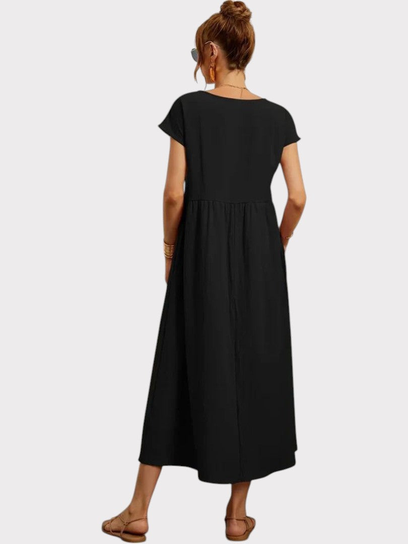 Crimson Breeze Midi Dress Jasmine's Boutique Australia