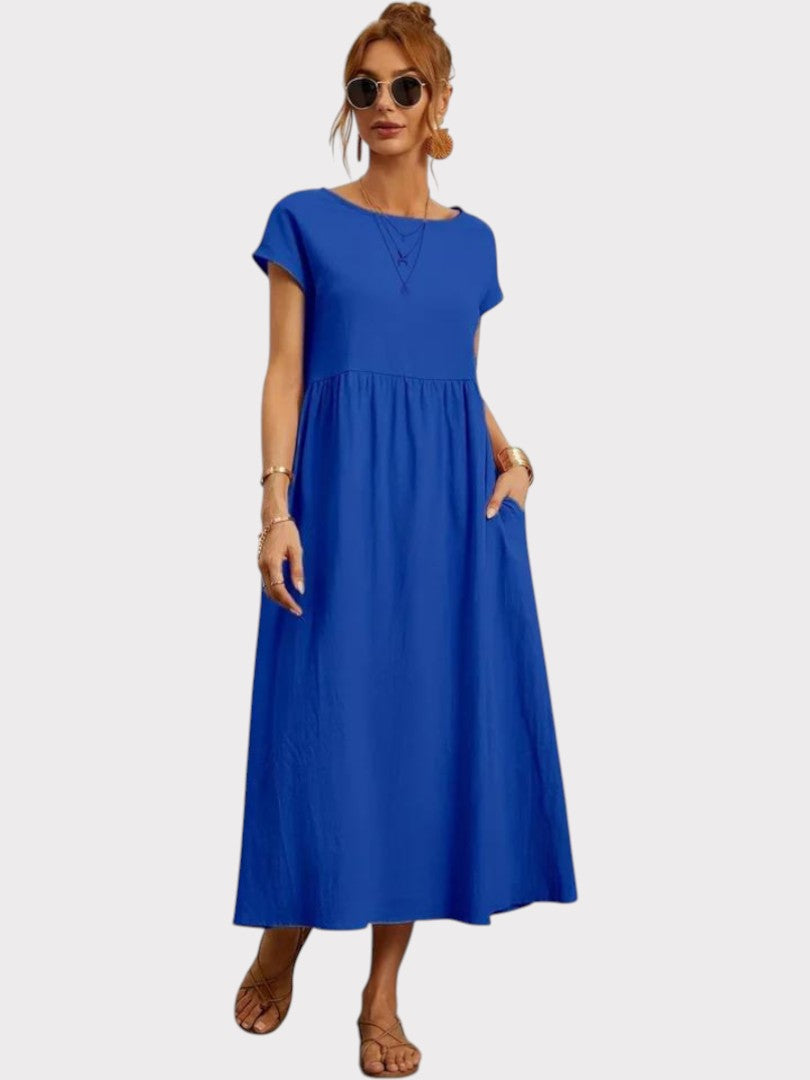 Crimson Breeze Midi Dress Jasmine's Boutique Australia