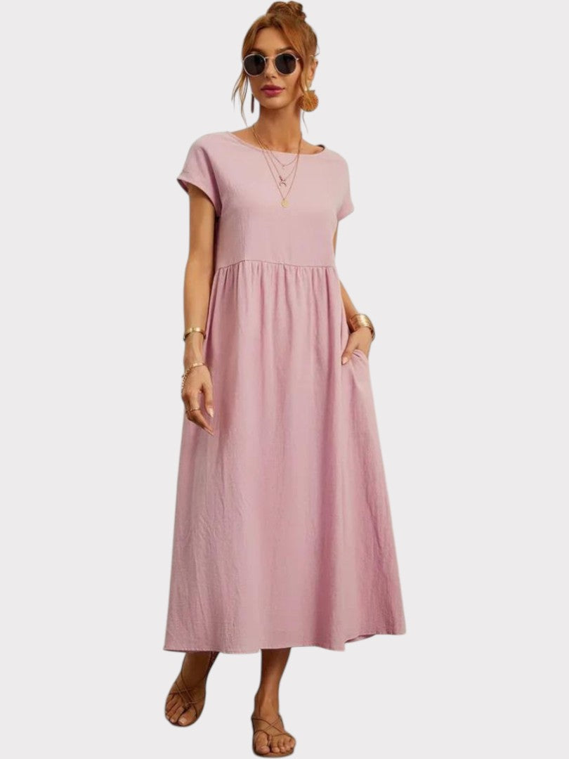 Crimson Breeze Midi Dress Jasmine's Boutique Australia