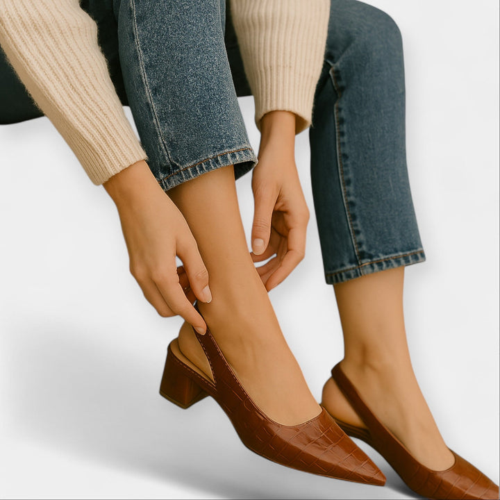 Pumps with Luxurious Details Liora Lane Boutique