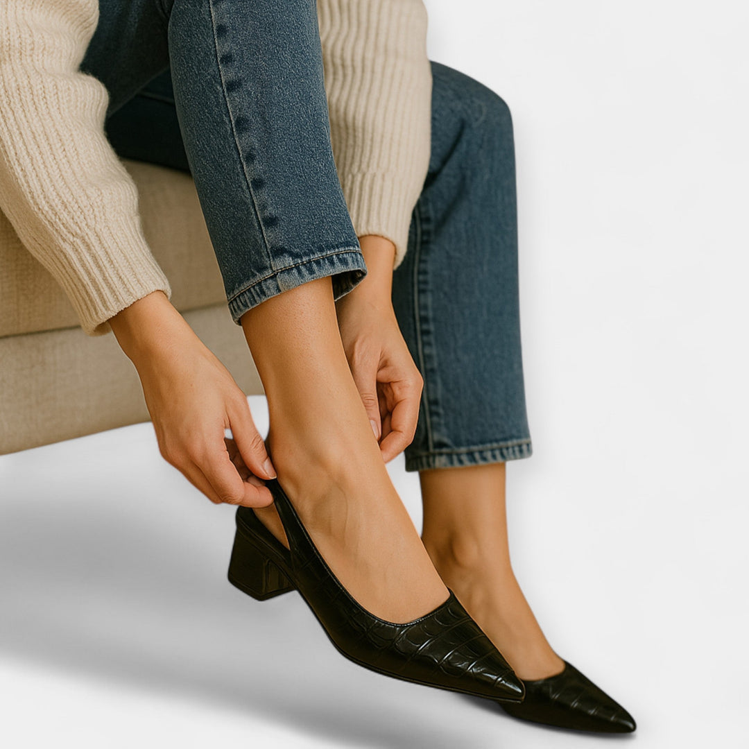 Pumps with Luxurious Details Liora Lane Boutique
