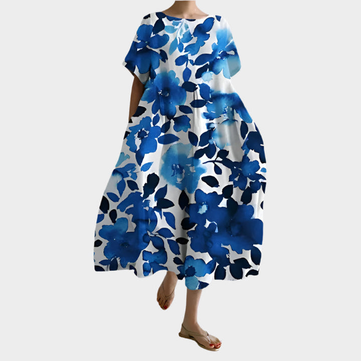 Comfortable Long Retro Dress Jasmine's Boutique Australia