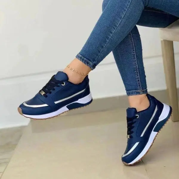 White Luxe Comfort Sneakers  html Copy Edit Jasmine's Boutique Australia