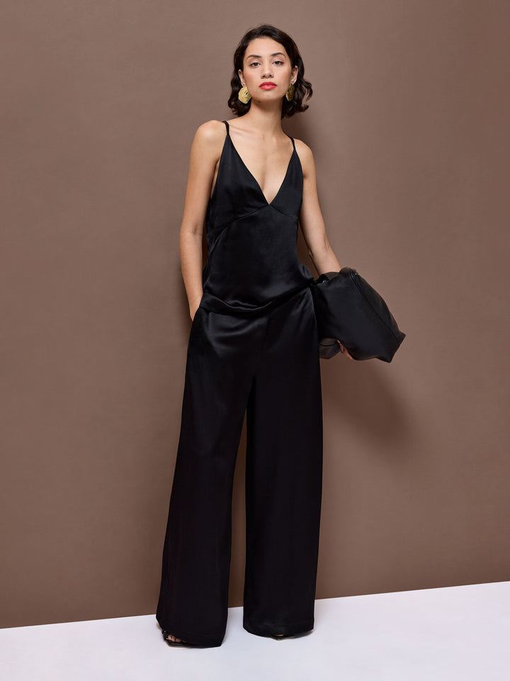 Ruby Satin Trouser  Liora Lane Boutique Trousers