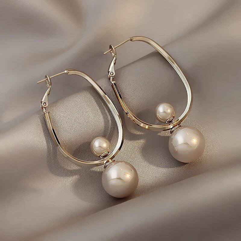 Vintage Charmming Pearl Earrings Jasmine's Boutique Australia