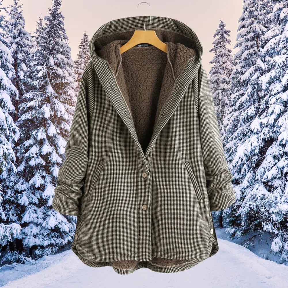 Alpine Warmth Hooded Winter Coat Jasmine's Boutique Australia