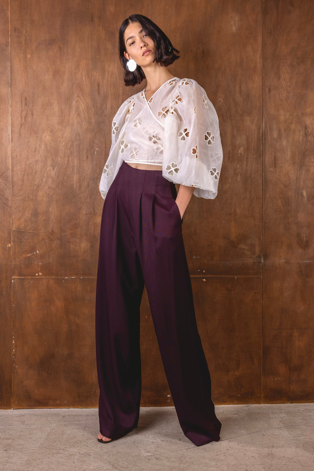 Nellie High Waist Trouser  Liora Lane Boutique Trousers