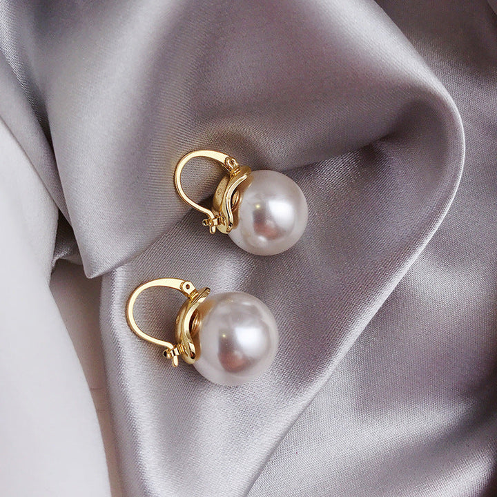 Thick Pearl Earrings in Gold Jasmine's Boutique Australia