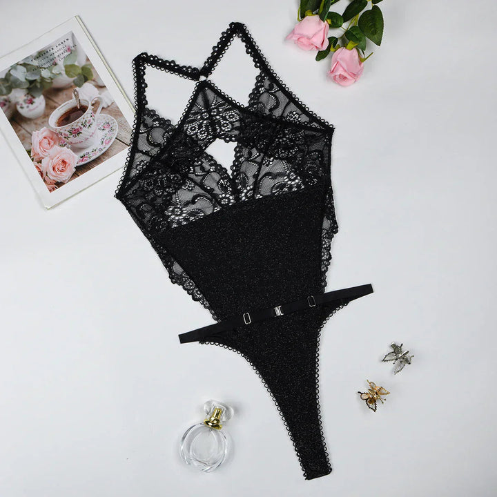 Starlit Desire Lace Bodysuit Jasmine's Boutique Australia