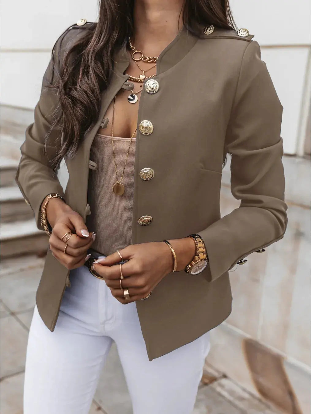 Valoré™ – Royal Buttoned Jacket Jasmine's Boutique Australia