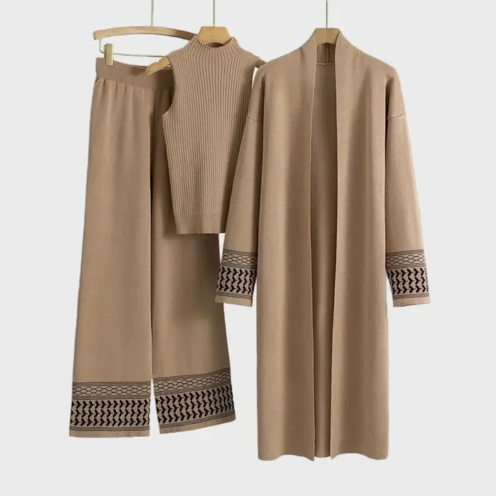Sand Duster Knit Set Jasmine's Boutique Australia