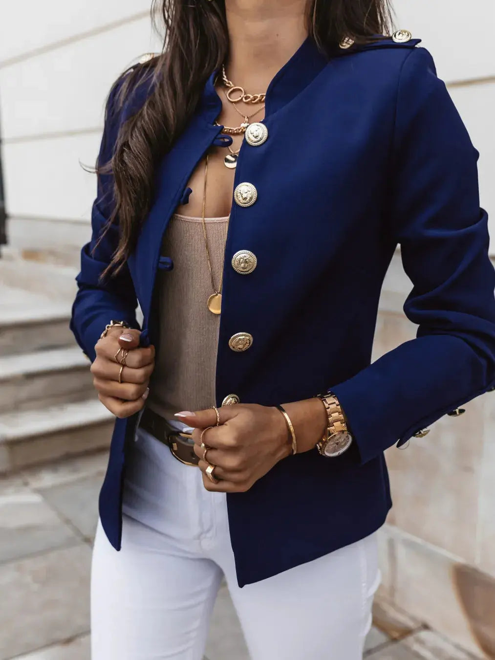 Valoré™ – Royal Buttoned Jacket Jasmine's Boutique Australia