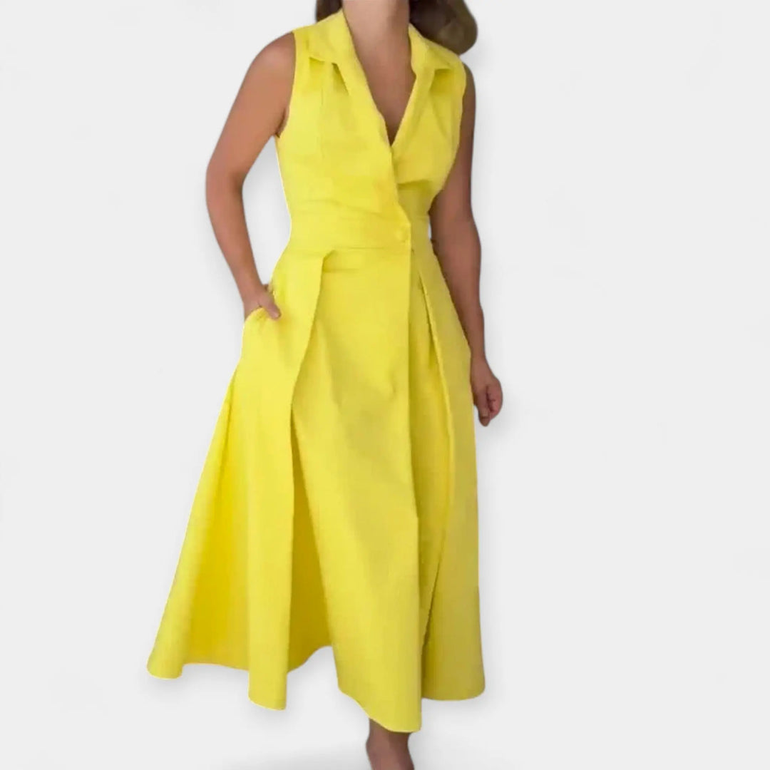 Midi Dress with Collar Jasmine's Boutique Australia