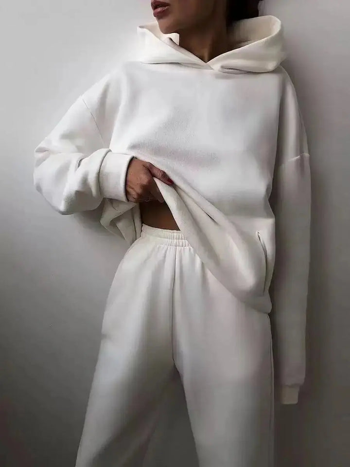 Cozy Fleece Hoodie & Jogger Set Jasmine's Boutique Australia