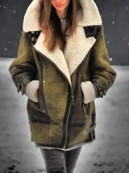 Alpine Shearling Aviator Jacket Jasmine's Boutique Australia