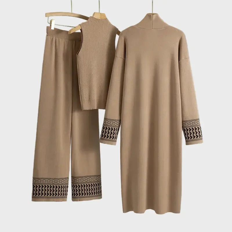 Sand Duster Knit Set Jasmine's Boutique Australia