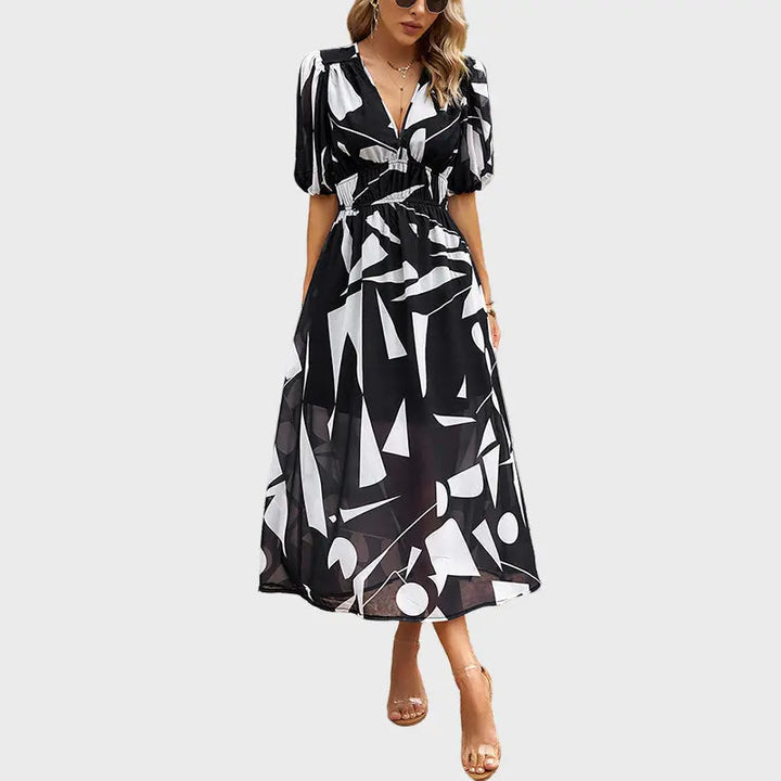 V-neck midi dress Jasmine's Boutique Australia