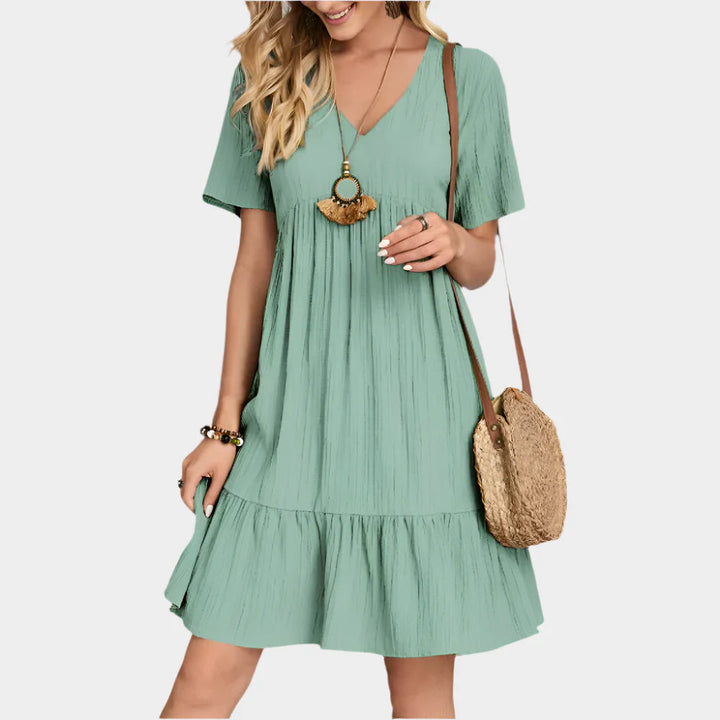 Elegant Striped Mini Dress Jasmine's Boutique Australia