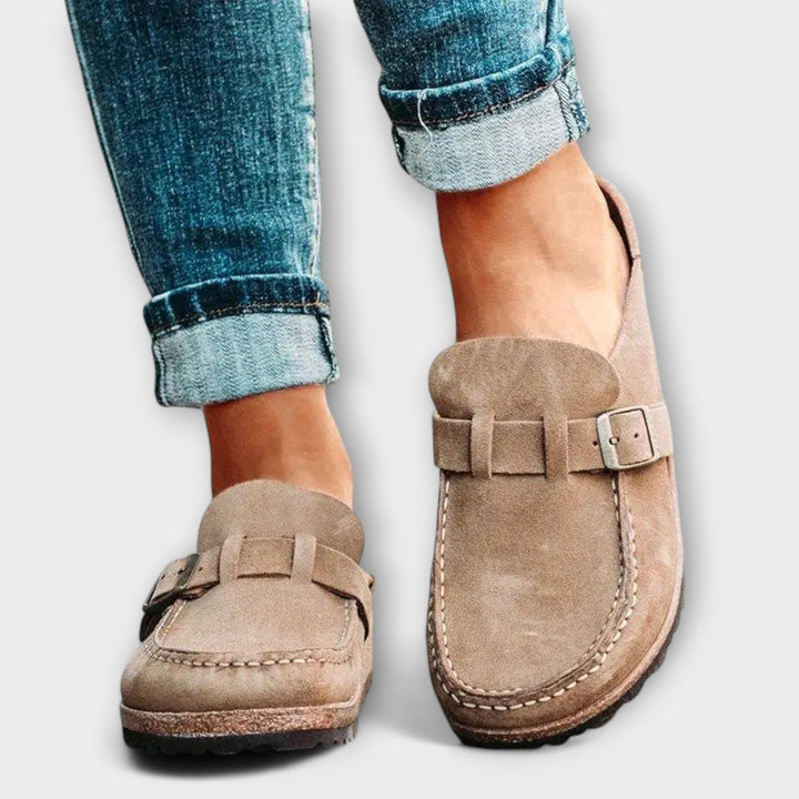 Women's Orthopedic Moccasins with Decorative Closure Jasmine's Boutique Australia