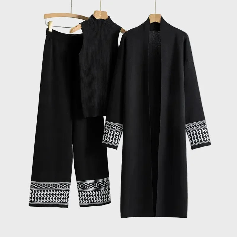 Sand Duster Knit Set Jasmine's Boutique Australia