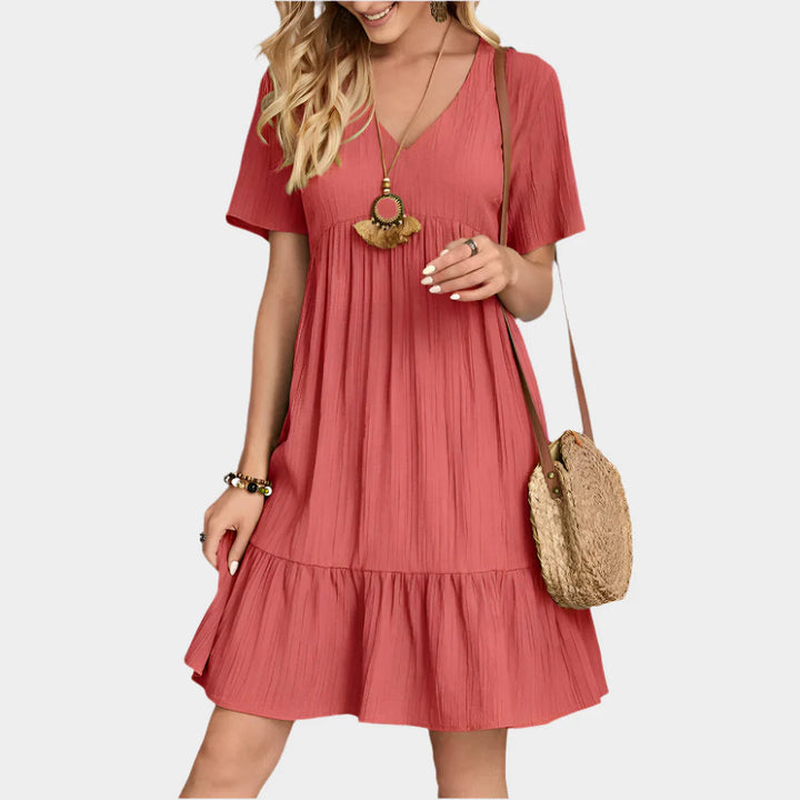 Elegant Striped Mini Dress Jasmine's Boutique Australia