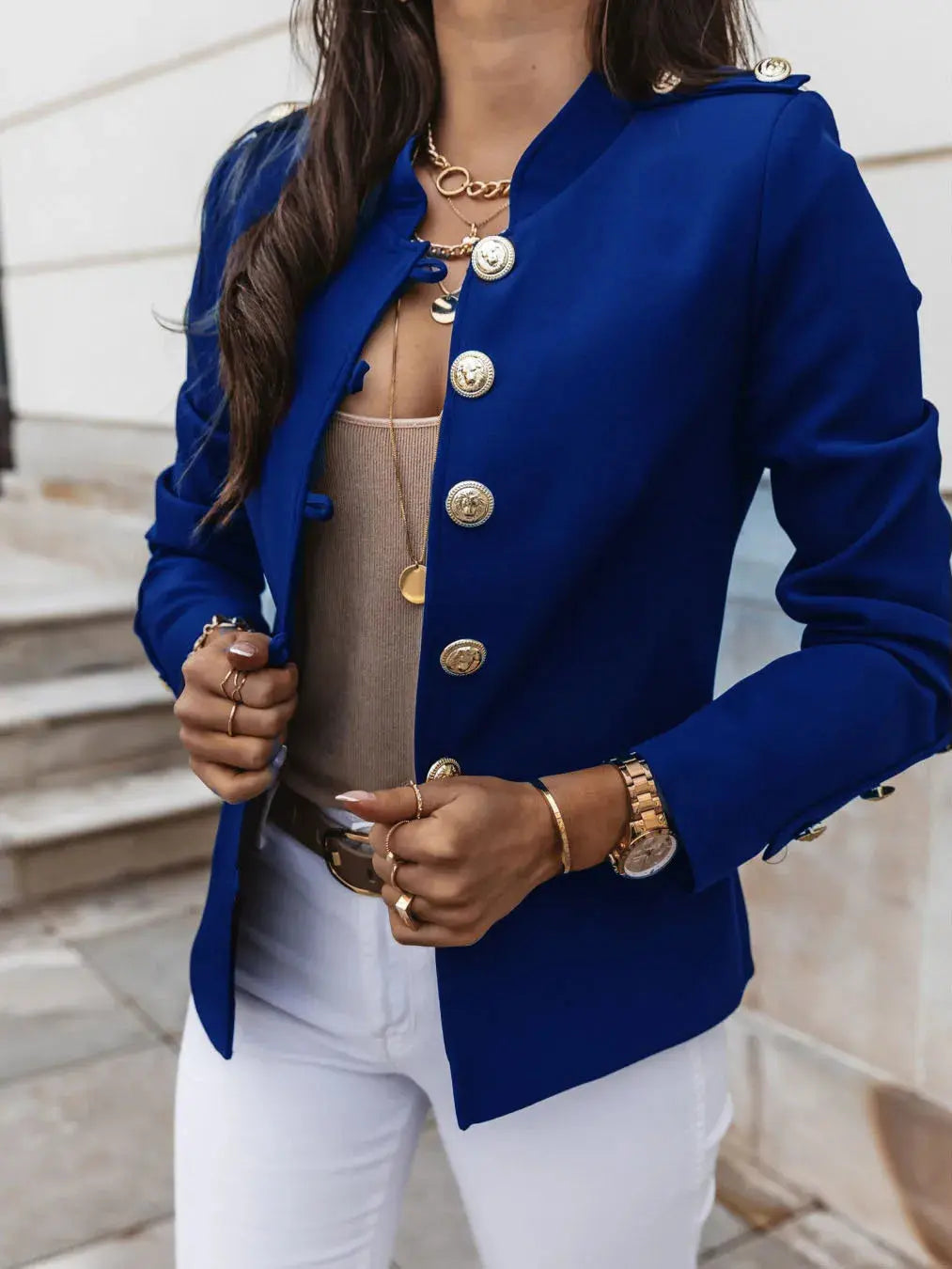 Valoré™ – Royal Buttoned Jacket Jasmine's Boutique Australia