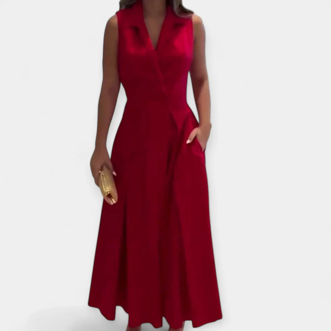 Midi Dress with Collar Jasmine's Boutique Australia