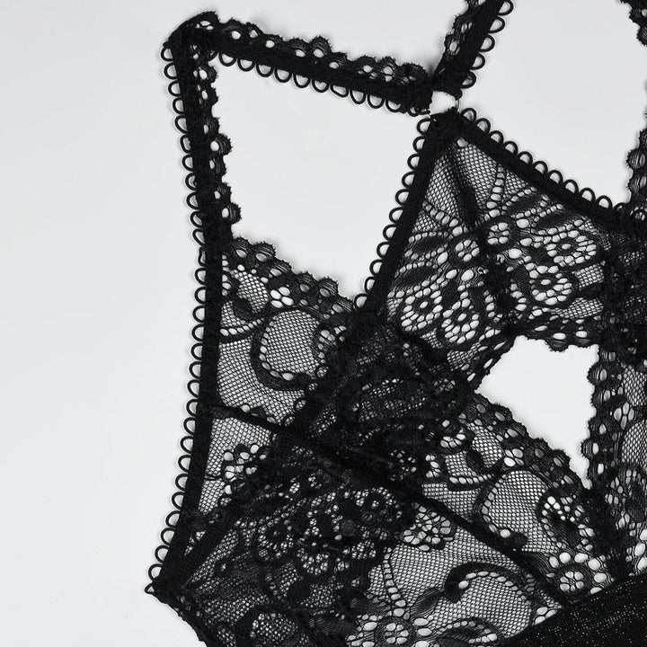 Starlit Desire Lace Bodysuit Jasmine's Boutique Australia
